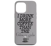 Custodia per iPhone 13 Pro Max Gilmore Girls More Coffee