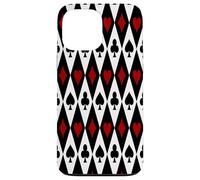Custodia per iPhone 13 Pro Max Gioco d'azzardo Blackjack Card Player Casino Las Vegas