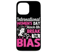 Custodia per iPhone 13 Pro Max Giornata internazionale della donna 8 marzo Rompere il pregiudizio