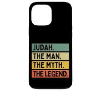 Custodia per iPhone 13 Pro Max Giuda L'uomo Il mito La leggenda Divertente Citazione Personalizzata