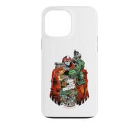 Custodia per iPhone 13 Pro Max Giudice Dredd Drop Your Weapons Creeps! Retro 2000 AD Comic