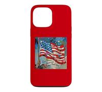 Custodia per iPhone 13 Pro Max God Bless America Land That I Love US bandiera artistica pittura