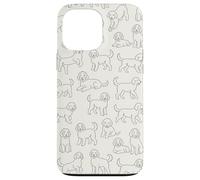 Custodia per iPhone 13 Pro Max Goldendoodle Labradoodle Doodle Cane