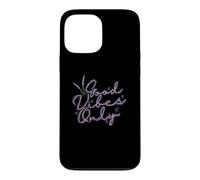 Custodia per iPhone 13 Pro Max Good Vibes Only Lavender Garden Fragranza Pianta
