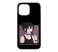 Custodia per iPhone 13 Pro Max Goth Ragazza Estate Scuro Occulto Emo Anime Manga