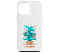 Custodia per iPhone 13 Pro Max Graffiti della vecchia scuola Hip Hop Legends Break-dancer