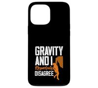 Custodia per iPhone 13 Pro Max Gravity And I Rispettosamente non sono d'accordo Arrampicata Divertente