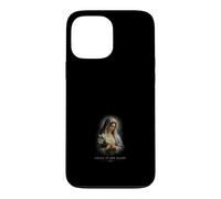 Custodia per iPhone 13 Pro Max Grazia nelle sue mani Vergine Maria Gigli Arte Cattolica