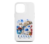 Custodia per iPhone 13 Pro Max Grecia Isole greche Viaggi nel Mediterraneo
