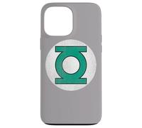 Custodia per iPhone 13 Pro Max Green Lantern Circle Logo Distressed