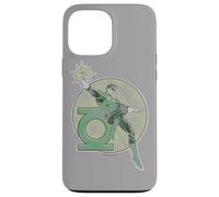 Custodia per iPhone 13 Pro Max Green Lantern Retro Lantern Iron-On