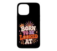 Custodia per iPhone 13 Pro Max Groovy Leo Zodiac Retro Born To Be Look At Astrology