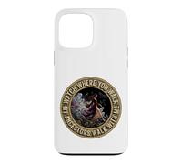 Custodia per iPhone 13 Pro Max Guarda dove cammini i miei antenati camminano con me