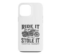 Custodia per iPhone 13 Pro Max Guidalo come se lo avessi rubato - Divertente terapia dell'acceleratore in moto