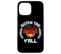 Custodia per iPhone 13 Pro Max Guten Tag Y'all Biergarten Germany Flag German Beer Festival
