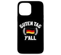 Custodia per iPhone 13 Pro Max Guten Tag Y'all Biergarten Germany Flag German Beer Festival