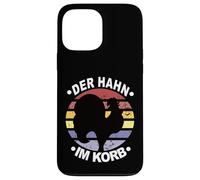 Custodia per iPhone 13 Pro Max Hahn nel cestino pollaio pollaio pollame, gallina, pollame, agricoltore