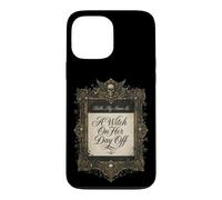 Custodia per iPhone 13 Pro Max Halloween Witch Nome Tag Hello My Name Is Witch On Day Off