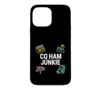 Custodia per iPhone 13 Pro Max Ham Radio Operator CQ Ham Junkie Amateur Broadcaster