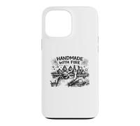 Custodia per iPhone 13 Pro Max Handmade with Fire soffiatore di vetro soffiato in vetro