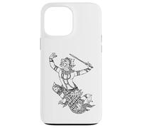 Custodia per iPhone 13 Pro Max Hanuman Dio scimmia indù