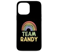 Custodia per iPhone 13 Pro Max Happy Colorful Team Randy Rainbow Pride Green Yellow