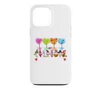Custodia per iPhone 13 Pro Max Happy Everything Gnomi Every Seasons All Year Tree