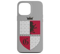 Custodia per iPhone 13 Pro Max Harry Potter Gryffindor Shield and Crown