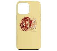 Custodia per iPhone 13 Pro Max Harry Potter Gryffindor Watercolor