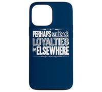 Custodia per iPhone 13 Pro Max Harry Potter Loyalties Lie Elsewhere Quote