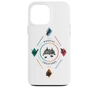 Custodia per iPhone 13 Pro Max Harry Potter Magical Creatures Diamond