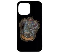Custodia per iPhone 13 Pro Max Harry Potter Ravenclaw Knitted Patch Damaged