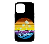 Custodia per iPhone 13 Pro Max Hawaii Vintage Sunset Surfer Souvenir