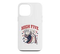 Custodia per iPhone 13 Pro Max High Five | Retro George Washington Patriottico Vintage