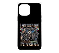 Custodia per iPhone 13 Pro Max Ho messo il divertimento in funerale Tristo Mietitore Partito Bootleg Halloween