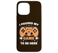 Custodia per iPhone 13 Pro Max Ho messo in pausa il mio gioco per essere qui Turchia Ringraziamento Gamer Boys