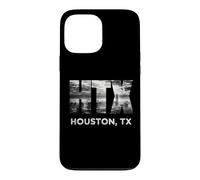 Custodia per iPhone 13 Pro Max HTX City of Houston Skyline Art Downtown Texas Souvenir Gift