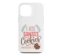 Custodia per iPhone 13 Pro Max I Ate Santas Cookies No Regrets Funny Christmas