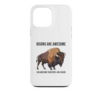 Custodia per iPhone 13 Pro Max I bisonti sono fantastici, sono fantastico, quindi sono un bisonte