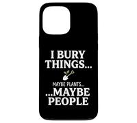 Custodia per iPhone 13 Pro Max I Bury Things Maybe Plants Maybe People Funny Frog