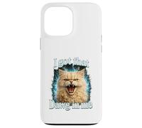 Custodia per iPhone 13 Pro Max I Got That Dawg In Me Cat Shirt Funny Angry Tabby Maine Coon