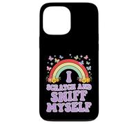 Custodia per iPhone 13 Pro Max I GRAFO E SNIFF MYSELF Divertente Adulto Umorismo Arcobaleno