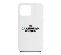 Custodia per iPhone 13 Pro Max I Love Caribbean Women