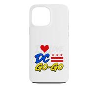 Custodia per iPhone 13 Pro Max I Love DC Go-Go Music Washington Distretto di Columbia Pride