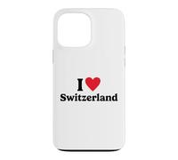 Custodia per iPhone 13 Pro Max I love Switzerland