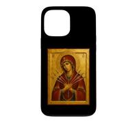 Custodia per iPhone 13 Pro Max Icona della Madonna Addolorata - Le Sette Spade di Maria