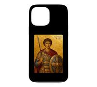 Custodia per iPhone 13 Pro Max Icona ortodossa di San Teodoro il Soldato