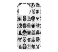 Custodia per iPhone 13 Pro Max Icone Infernali La Collezione Gotica Goetia