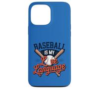Custodia per iPhone 13 Pro Max Il baseball è il mio amore Linguaggio Fan Giocatore Coach Amante dello sport