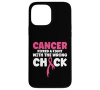 Custodia per iPhone 13 Pro Max Il cancro ha scelto di combattere con la ragazza sbagliata